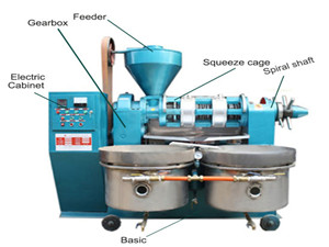 Food Grade Olive Press Machine Control Temperature For Avocado Peanuts Sesame Seeds
