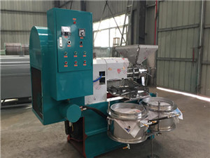 Full automatic presse huile a froid oil press mill machine